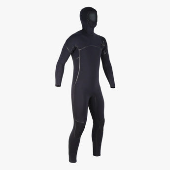 Mens - 4.3 Chest-Zip Hooded Thermal Lined Liquid Sealed Wetsuit