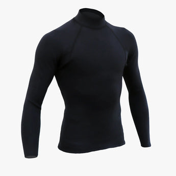 Mens - 2mm - 1/4 Back Zip Wetsuit Top