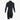 Mens - 2mm Chest-Zip Long Arm Short Leg Wetsuit