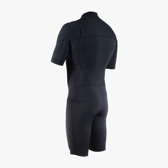 Mens - 2mm Chest-Zip Shorty Wetsuit